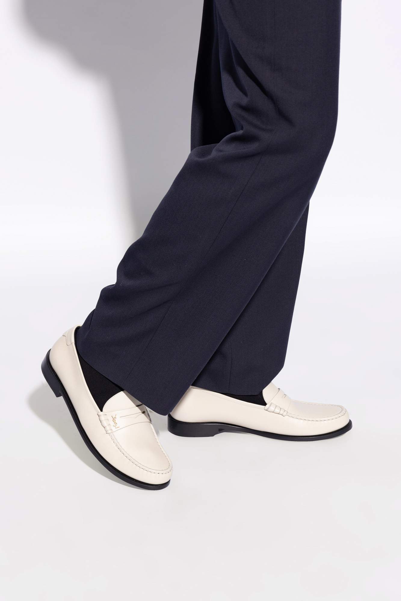 Saint Laurent Leather penny loafers | Men's Shoes | Vitkac